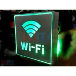 Panou Afisaj LED 1W din aluminiu masiv eloxat (WIFIWC1W) - www.lutek.ro